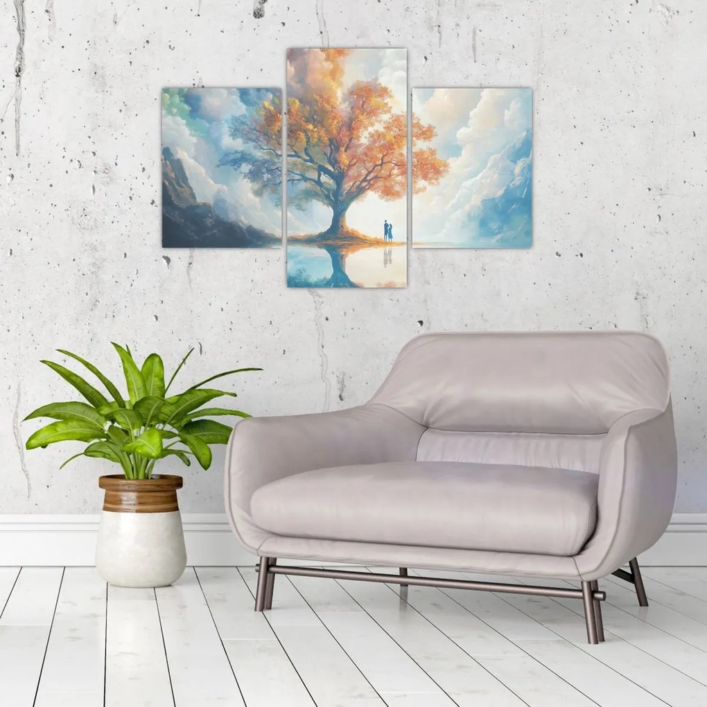 Kép – Az élet és szerelem fája (90x60 cm)