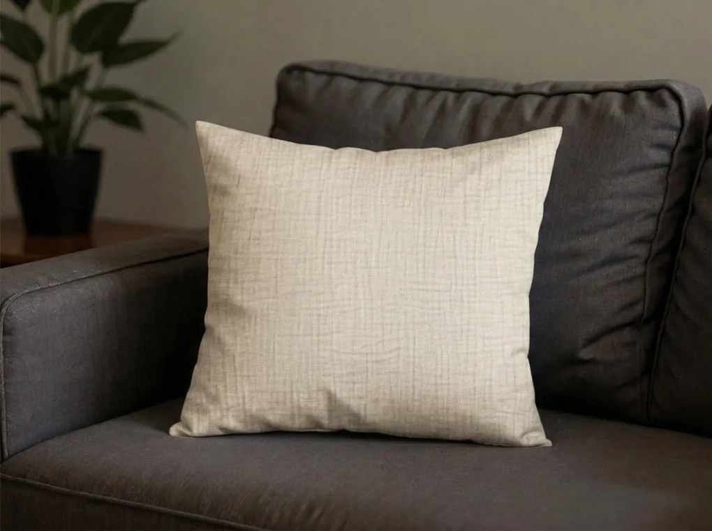 Muszlin párnahuzat MUSSARI 45x45 cm, világos bézs