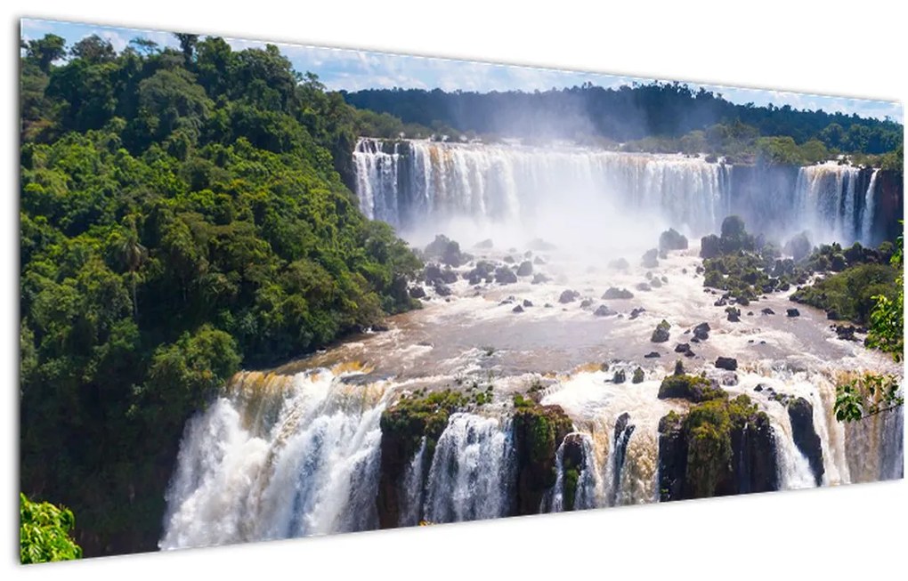 Iguassu vízesés képe (120x50 cm)