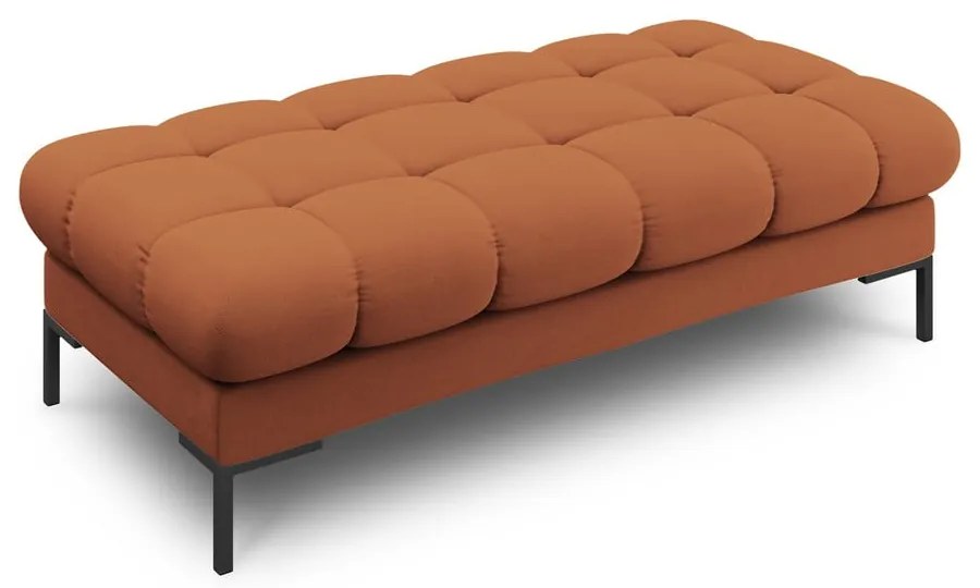 Téglavörös párnázott pad Bali – Cosmopolitan Design