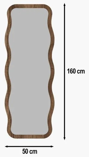 Tükör Aror - Walnut