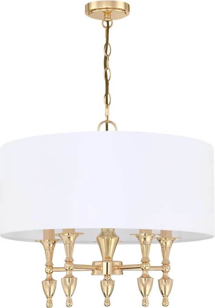 Cosmolight AUSTIN P05180AU-WH Csillár 5x40W/E14 IP20