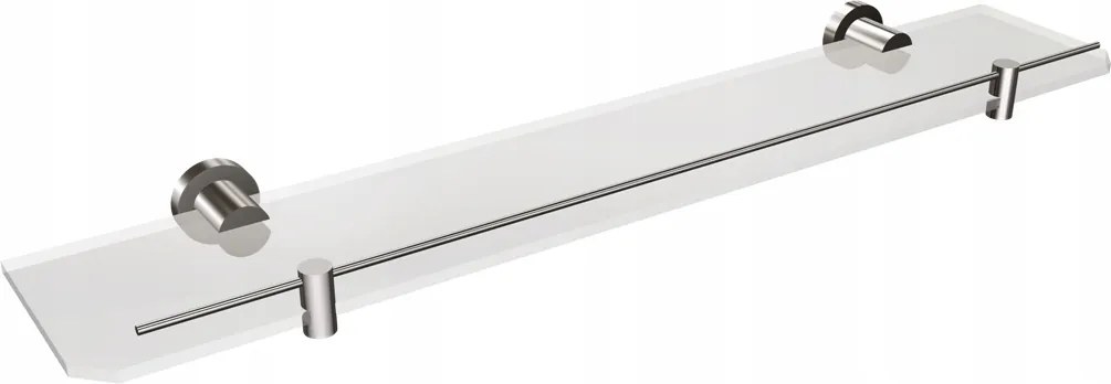 Üvegpolc kerettel 60 cm 485/SG Inox