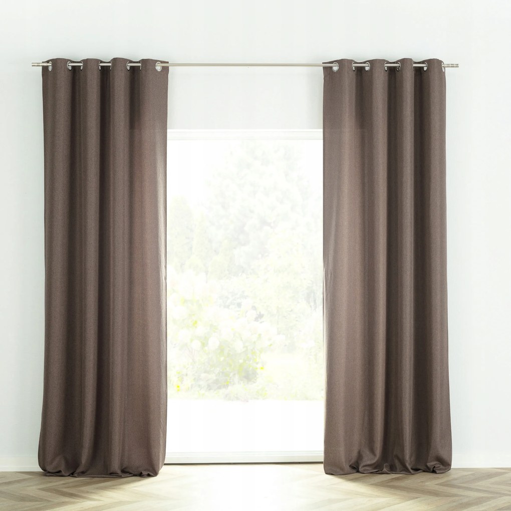 Dekoria Függöny Basic 140x280 barna