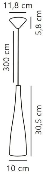 Nordlux - Csillár zsinóron EMBLA 1xE27/40W/230V fekete