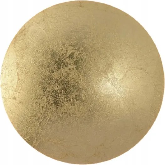 Platillo lapos fali lámpa, matt arany számlap, nappaliba és előszobába