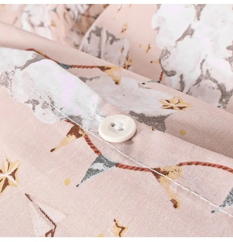 EMI Swan pamut ágyneműhuzat, A standard egyszemélyes ágy szett tartalma: 1x 140x200 + 1x 70x90