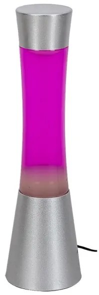 Rabalux 7030 -Lávalámpa MINKA 1xGY6,35/20W/230V rózsaszín