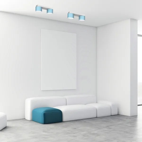 Mennyezeti lámpa DIXIE 2xGX53/11W/230V kék