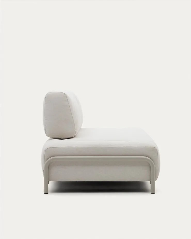 Bézs zsenília moduláris kanapé 232 cm Compo – Kave Home