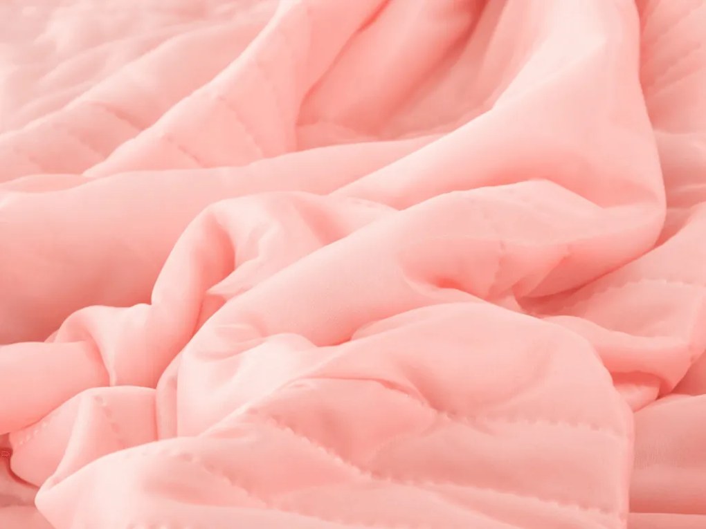 Hűsítő nyári paplan CELIA, lazac színű Méret: 140 x 200 cm