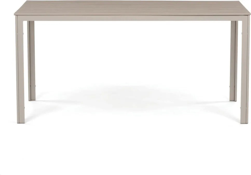 Kerti bútor garnitúra 156x78x74 cm, polywood, bézs, AZS-B1656 CRM