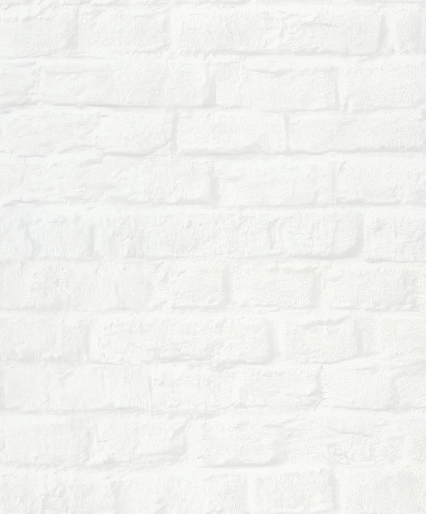 Vinil Tapéta Falazat Motívummal Fehér Tégla Tapéta