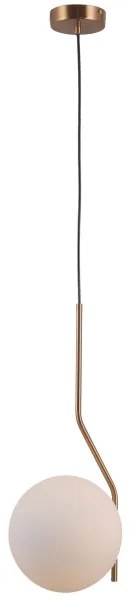 ITALUX PND-3300-1-HBR - Csillár zsinóron CARIMI 1xE27/5W/230V réz