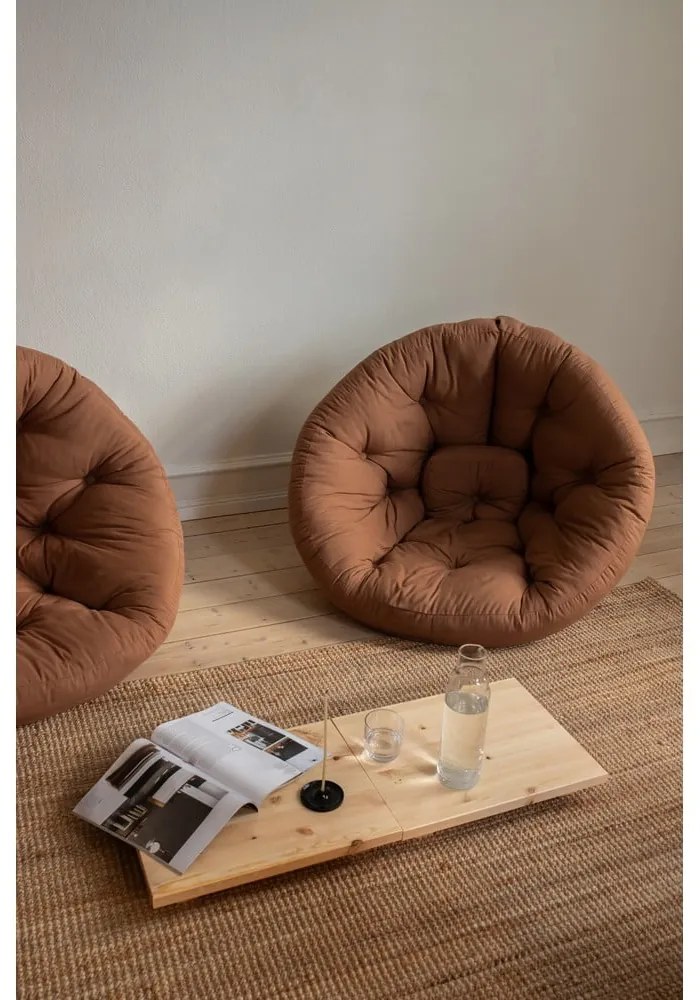 Nido barna fotel - Karup Design