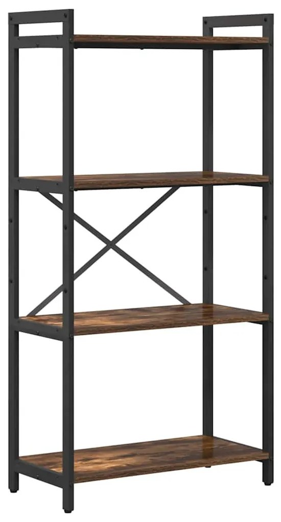 Könyvszekrény Füstölt tölgy 60 x 30 x 118 cm Faanyag