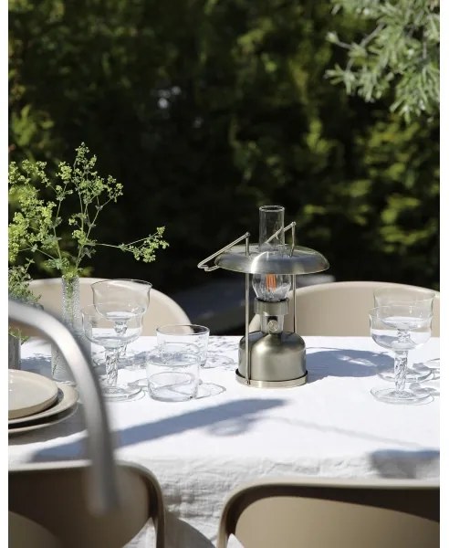 Markslöjd 108894-LED Dimmelhető újratölthető lámpa FANOS LED/2,5W/3,7V 4000 mAh IP44 sárgaréz