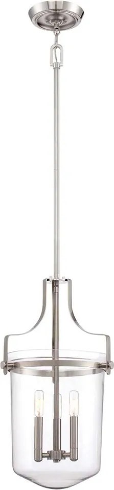 Quoizel PENN STATION QZ-PENN-STATION-M-BN Függőlámpa 3x40W/E14