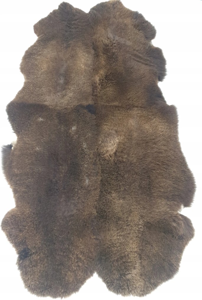 Négyes szőnyeg Báránybőr Nagy Bronz