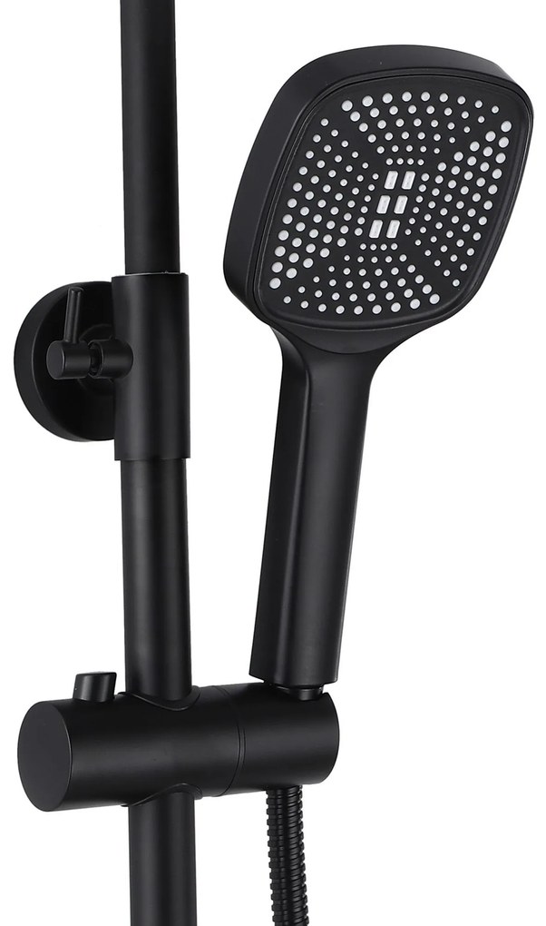 Zuhanyszett REA STORM BLACK MATT