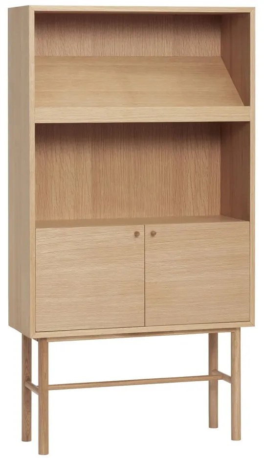 Natúr színű tölgyfa könyvespolc 80x150 cm Archive – Hübsch