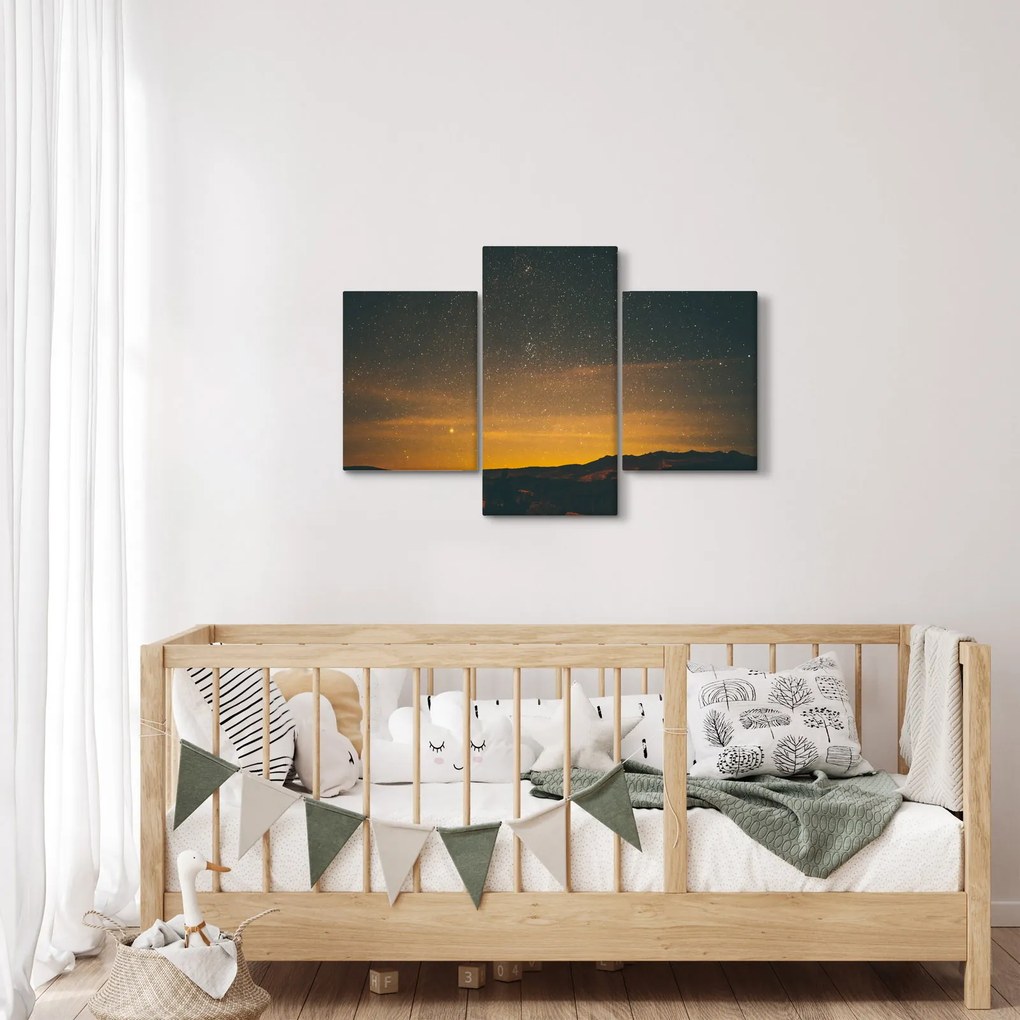 Egy csillagos ég képe (90x60 cm)