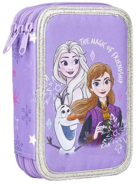 Disney Jégvarázs Magic tolltartó töltött 3 emeletes