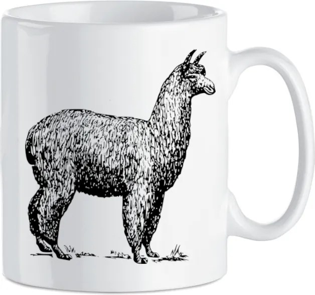 Bögre Cool állatmintás Alpaka 330 ml