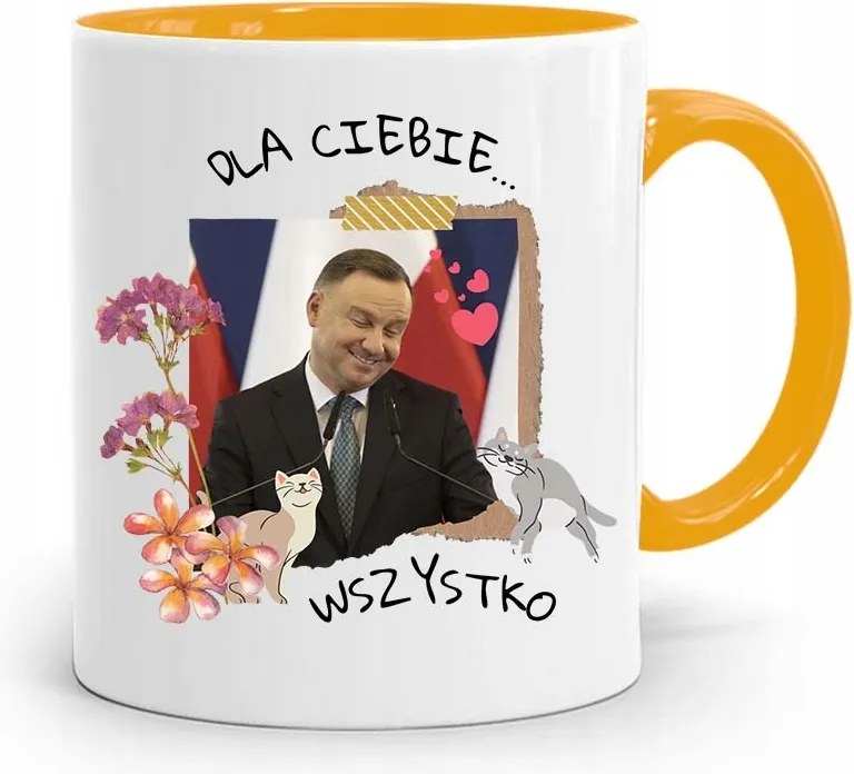 Bögre Sárga Elnök Andrzej Duda Írás Neked