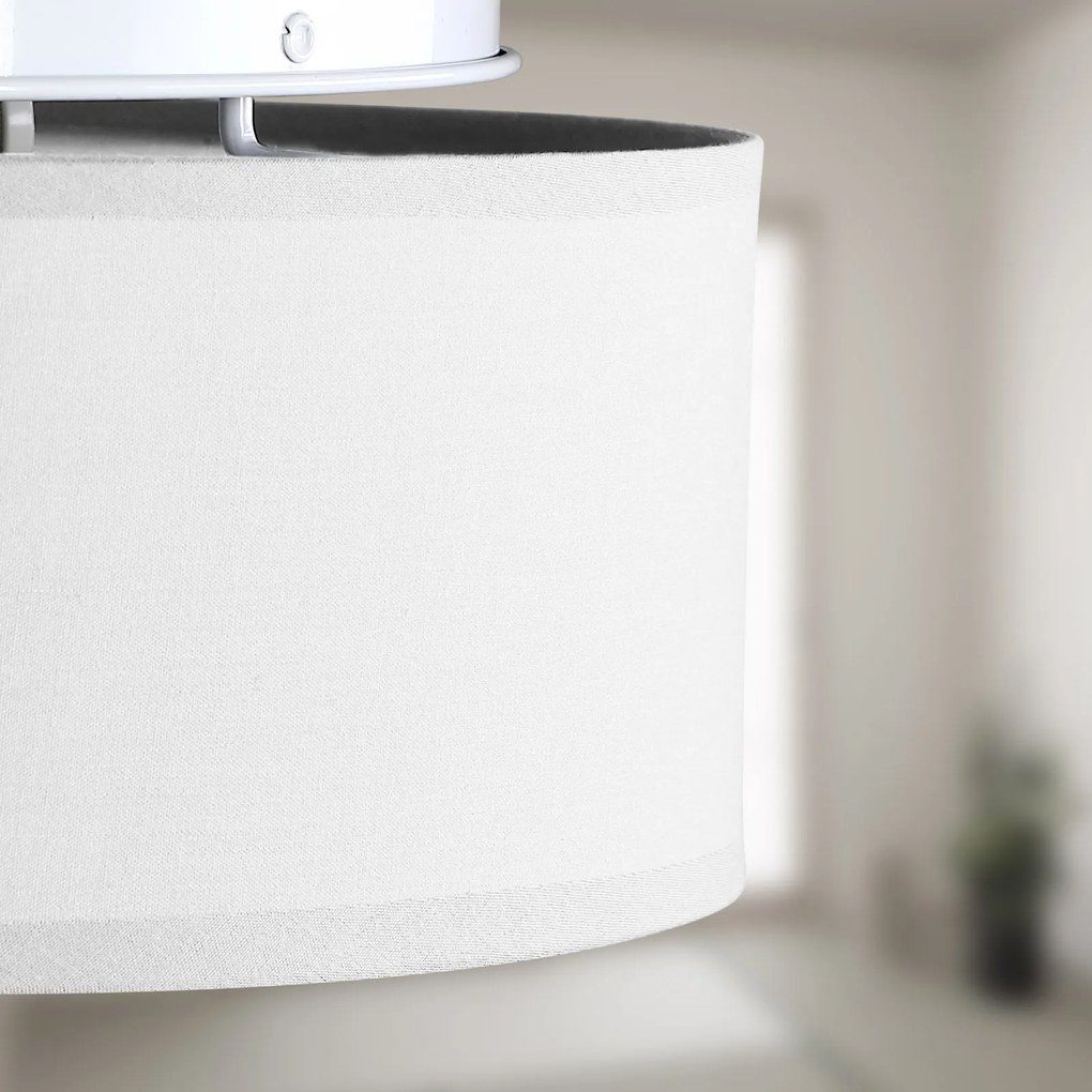 monzana® Mennyezeti lámpa Ø30 cm - fehér