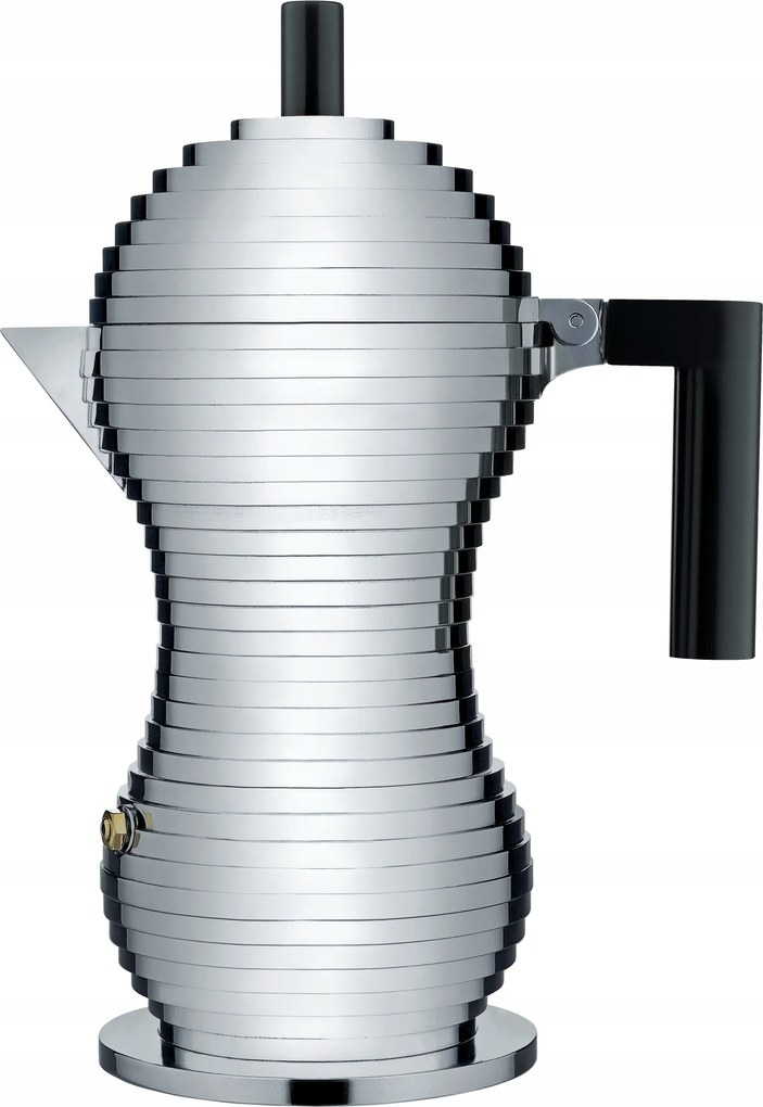 Alessi Tüskés Kávéfőző Espresso kávéfőző 300 ml indukciós fekete