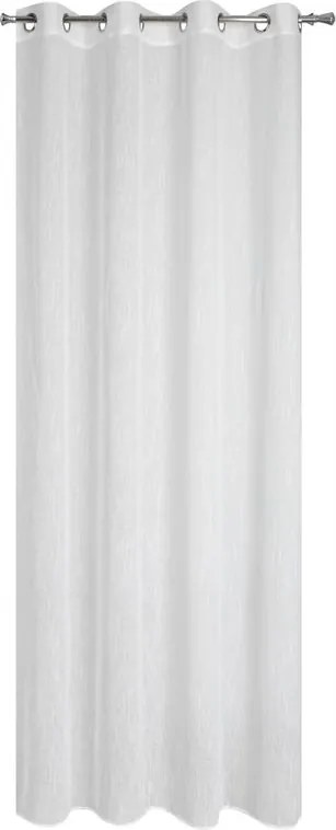 Függöny 140x250 Carla fehér E12-es átvezetővel