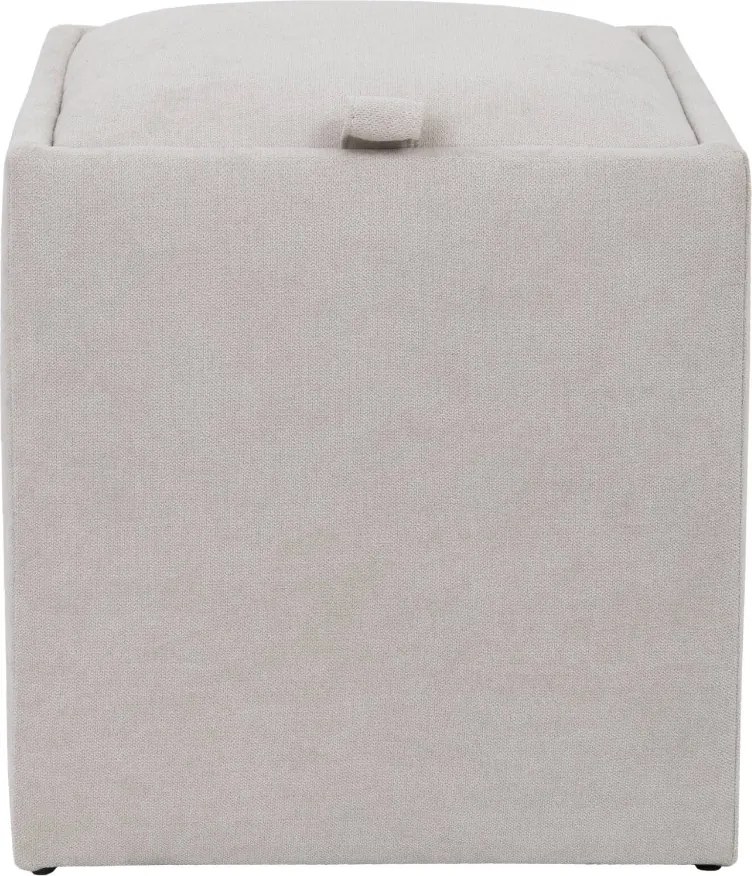Box puff - K08 szövet - krém R