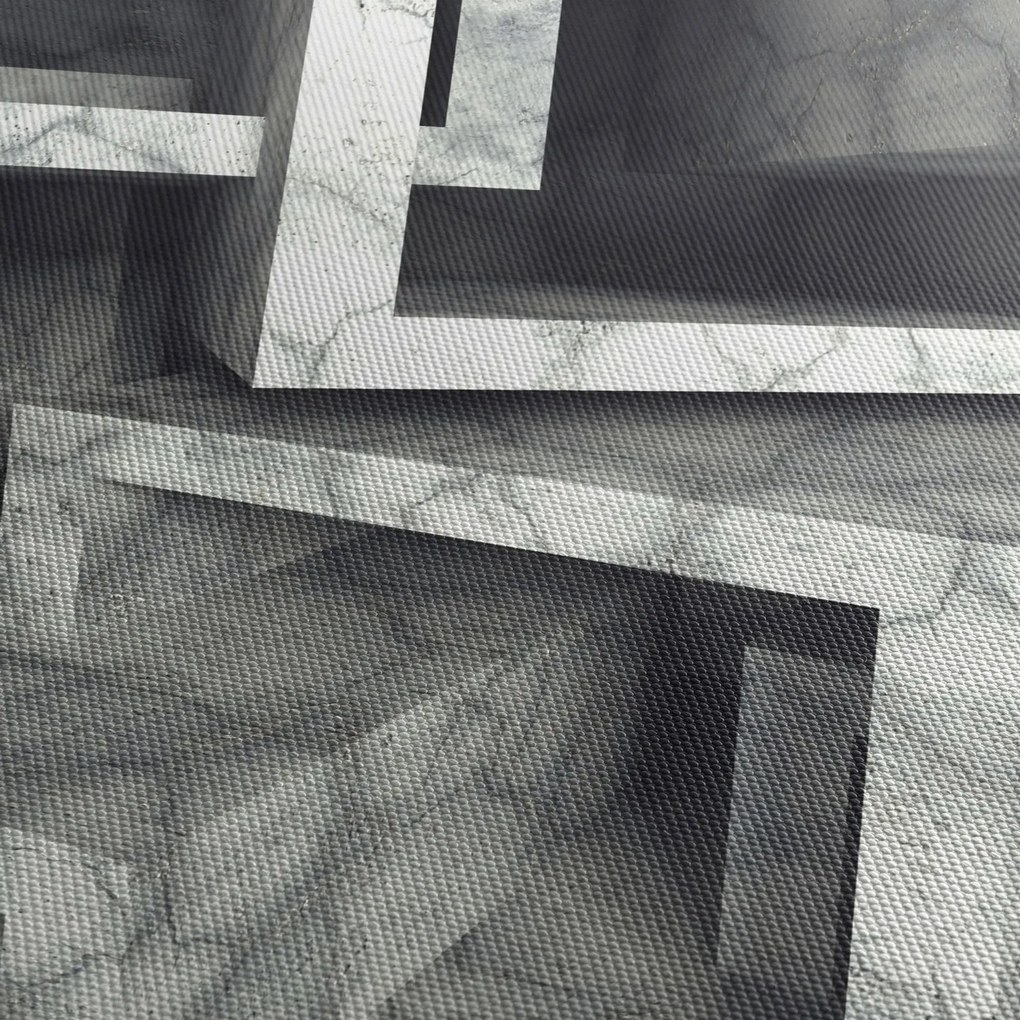 Absztrakt kép kocka (120x50 cm)