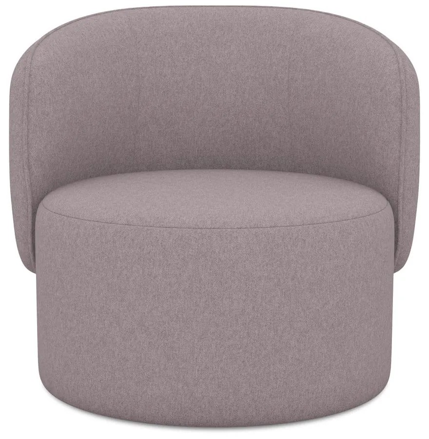 Levendula színű fotel Ipo – Makamii