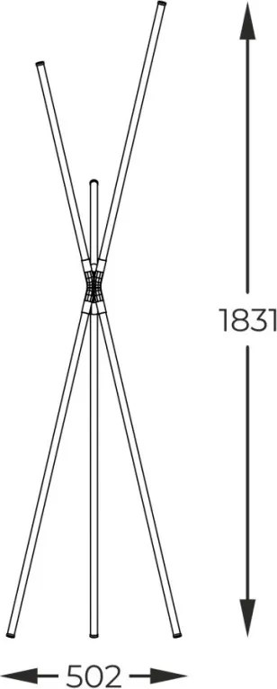 Zuma Line LAUTARO 1005 Függőlámpa 1x24W/LED 3000K 2400lm IP20