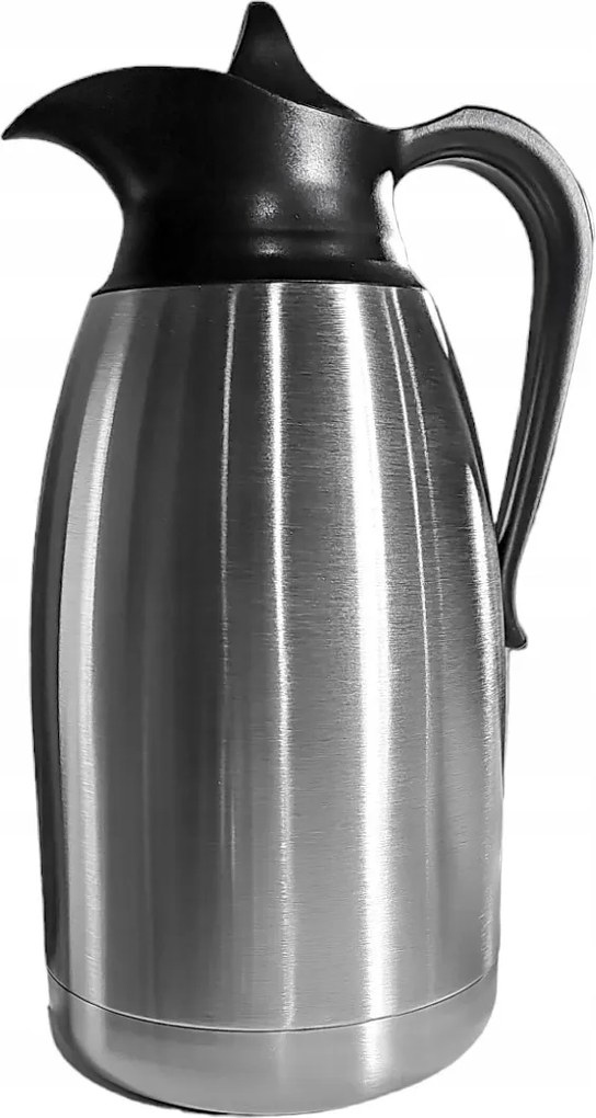 Vákuumos termosz kancsó 1,2L rozsdamentes acél