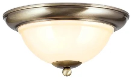 Orion DL 7-675/27-Mennyezeti lámpa AUSTRIAN OLD LAMP 2xE27/60W/230V bronz/bézs