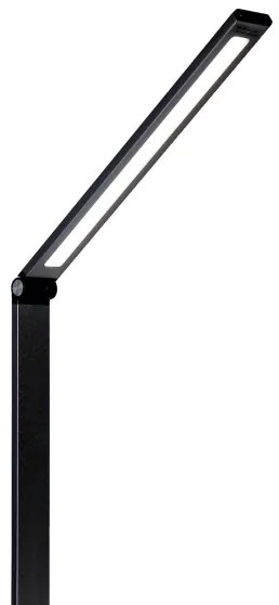 LED asztali lámpa vezeték nélküli töltővel LED/10W/230V fekete