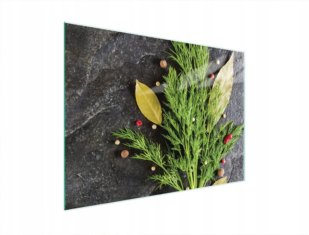 Üveg Vágódeszka 40x30 Kapor Edzett Üveg