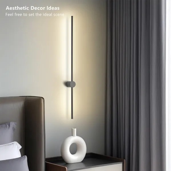 Brilagi - LED kültéri fali lámpatest AURA LED/20W/230V 4000K IP54 antracit