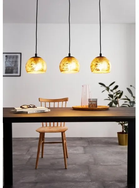 Eglo 98525 - Csillár zsinóron ALBARACCIN 3xE27/40W/230V