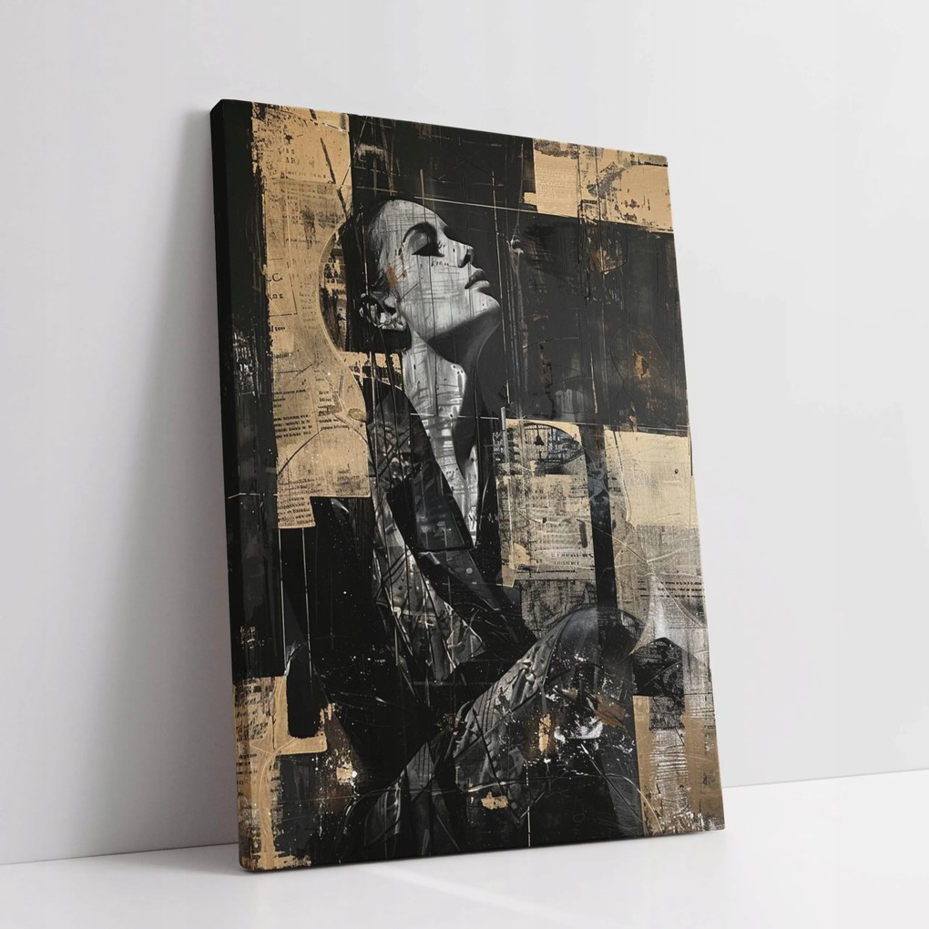 Vászonkép Nő modern művészet otthon nappali szoba 60x80