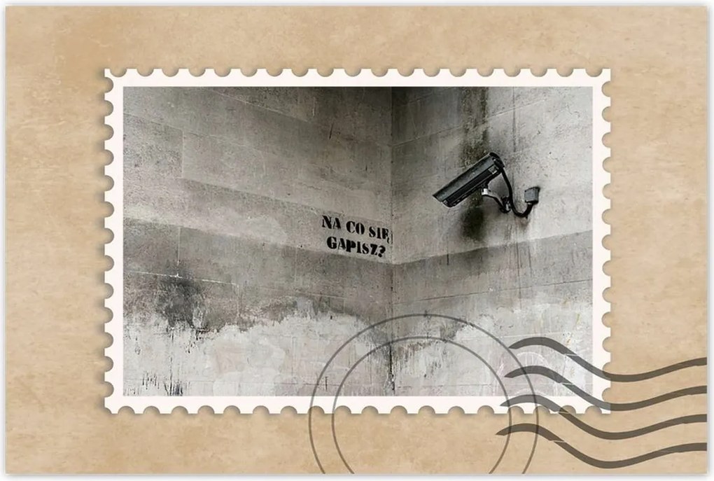 Poszterek 90x60 Banksy Mit bámulsz?