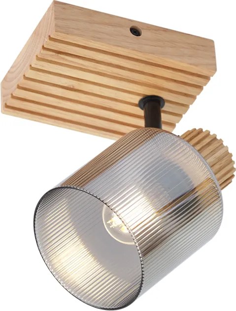 Okos spotlámpa fa füstüveggel, forgatható és dönthető, Wi-Fi G45-tel - Gracy