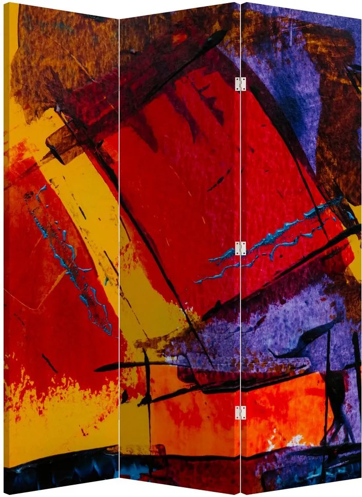 Paraván - Absztrakció (126x170 cm)