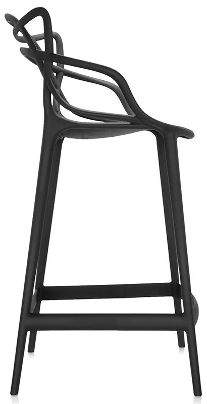 Masters bárszék, 65 cm magas, több színben - Kartell Szín: fekete