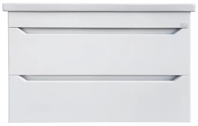 TMP SHARP 100 fali fürdőszobabútor - Isvea Sistema S mosdóval - 101 x 45,5cm