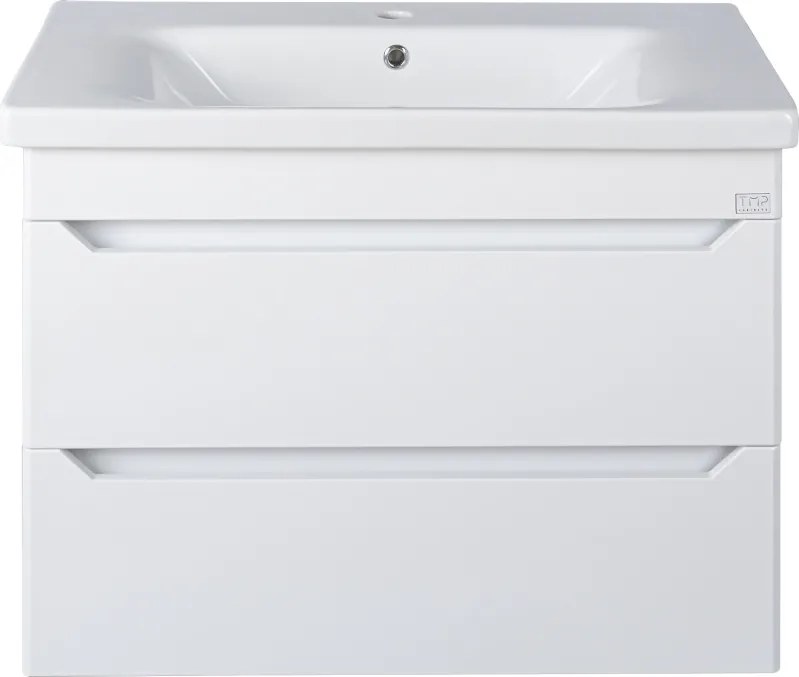 TMP SHARP 100 fali fürdőszobabútor - Sanovit Soft 13100 porcelán mosdóval - 101 x 45,5cm