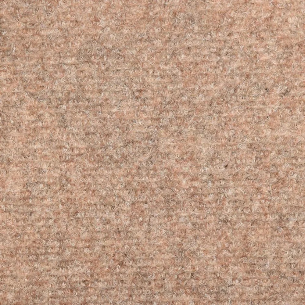 10 db krém tűlyukasztott lépcsőszőnyeg 65x21x4 cm